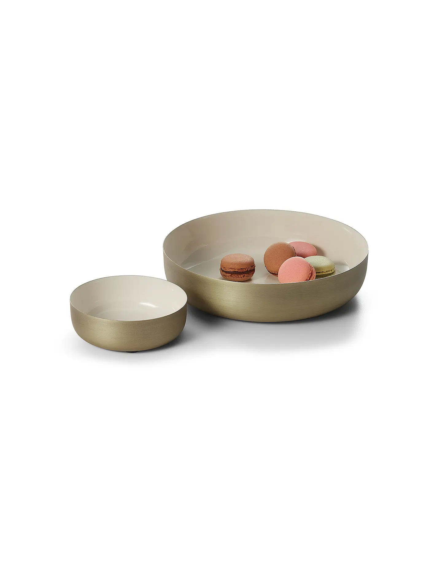 PHILIPPI | Schale BARBADOS 22cm Antik Mesing Creme | 